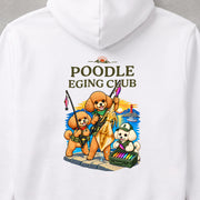 Poodle Eging Club プードルエギングデザイン | パーカー | バックのみプリント