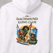 Dachshund Eging Club ダックスフンドエギングデザイン | パーカー | バックのみプリント