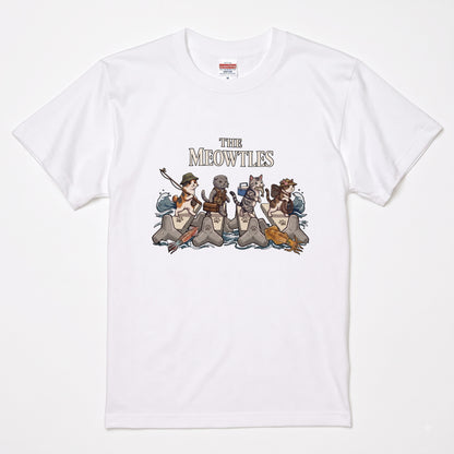 THE MEOWTLES 釣り猫 Tシャツ | CASTMODE