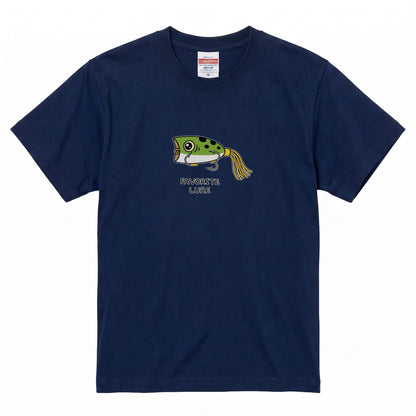 「FAVORITE LURE」 フロッグ ポッパー Tシャツ - かわいい 釣り 服 | CASTMODE