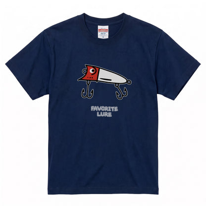 「FAVORITE LURE」レッドヘッド ポッパー Tシャツ
