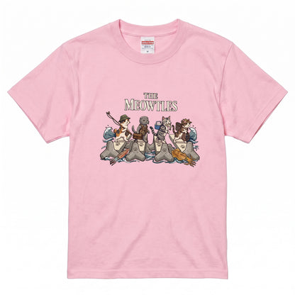 THE MEOWTLES 釣り猫 Tシャツ | CASTMODE
