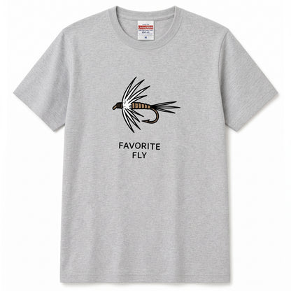 Tシャツ | Favorite Fly フライフィッシングデザイン | CASTMODE