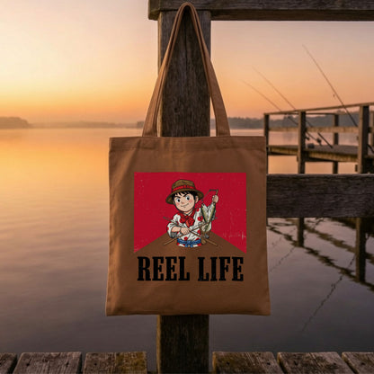 【REEL LIFE】キャンバストートバッグ | CASTMODE