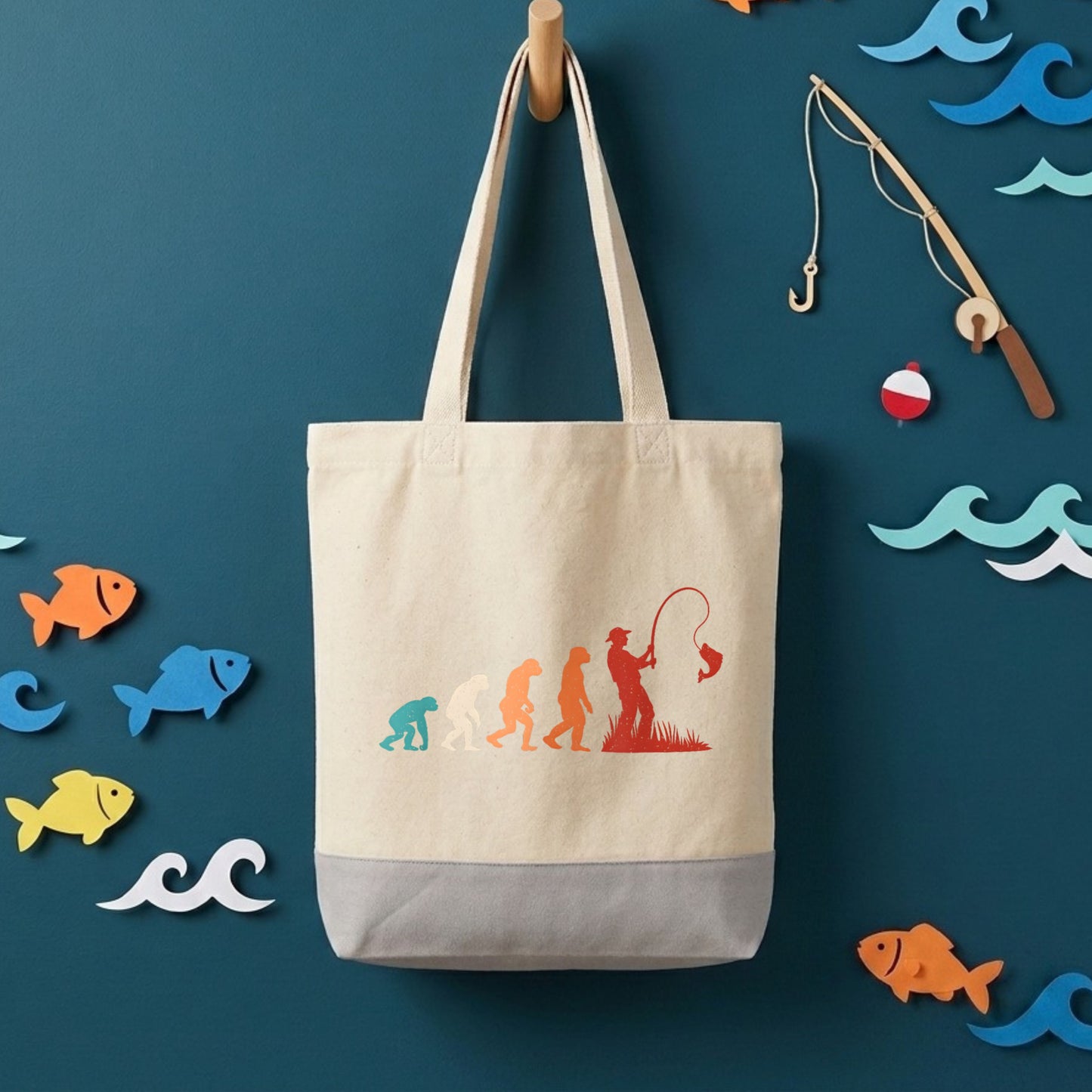 【FISHING EVOLUTION】キャンバストートバッグ
