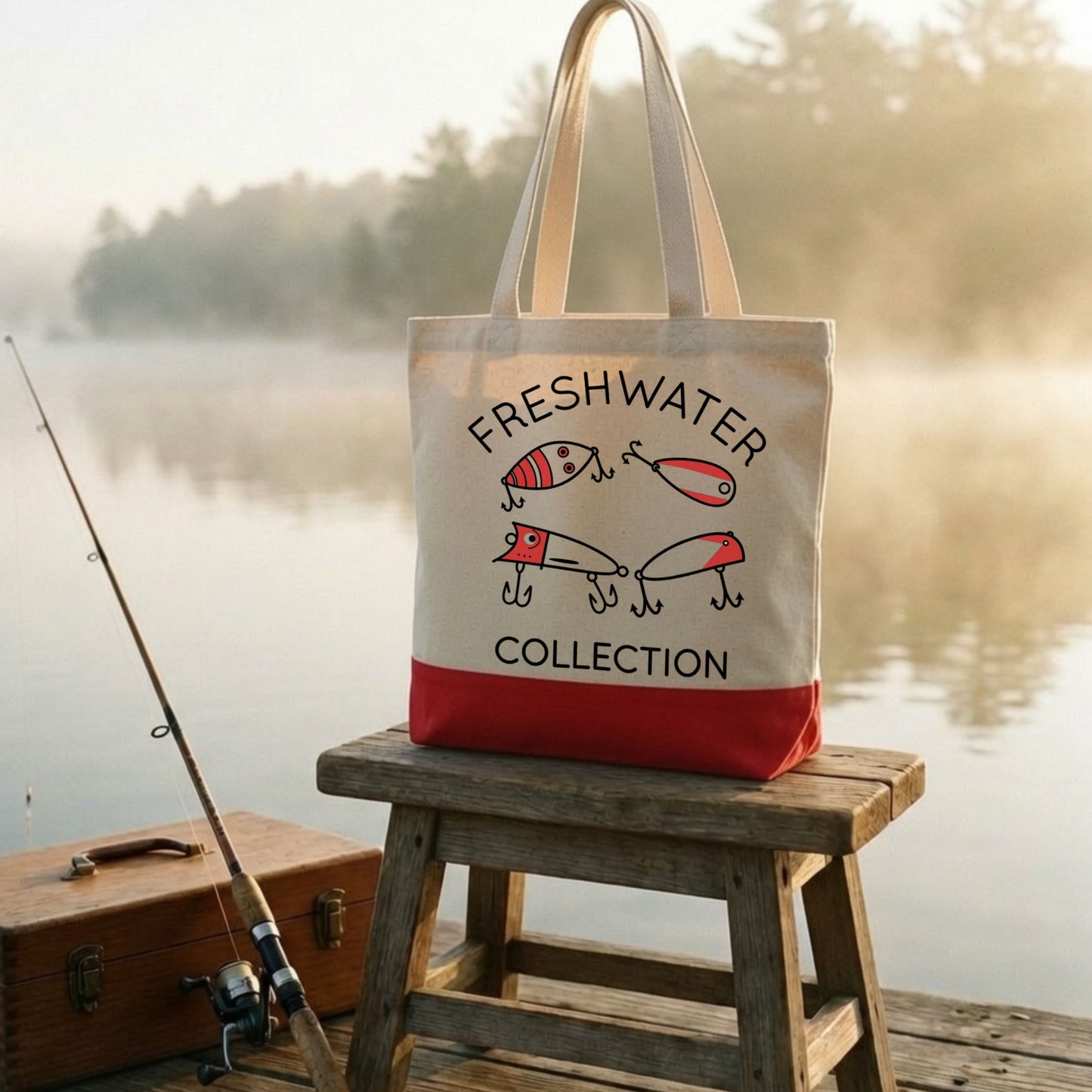 【COLLECTION LURES】キャンバストートバッグ | CASTMODE