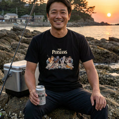 THE PERSIANS 釣りペルシャ猫Tシャツ | CASTMODE