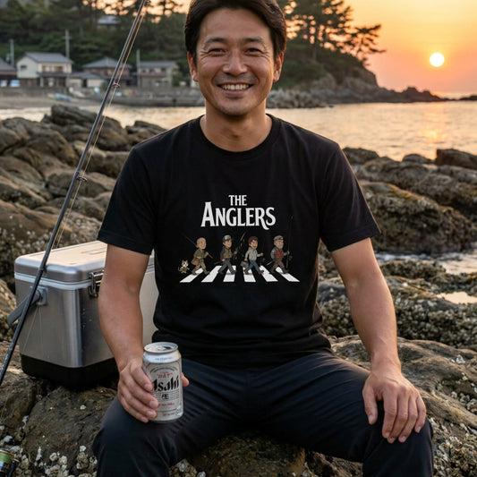 THE ANGLERS 橫断歩道 Tシャツ ｜ CASTMODE