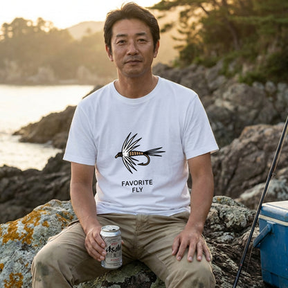 Tシャツ | Favorite Fly フライフィッシングデザイン | CASTMODE