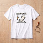 ただいま、検討中。イカ釣り Tシャツ｜フロントプリント