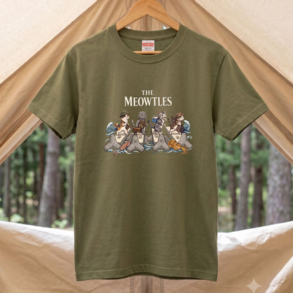 THE MEOWTLES 釣り猫 Tシャツ | CASTMODE