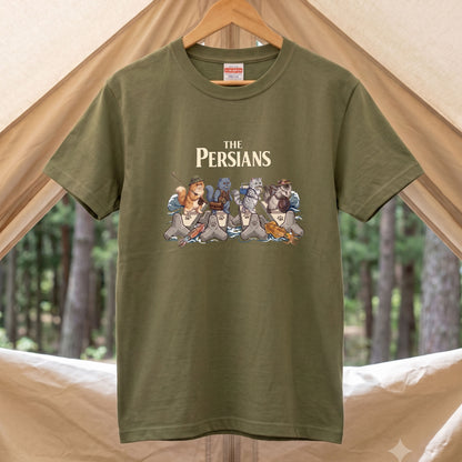 THE PERSIANS 釣りペルシャ猫Tシャツ | CASTMODE