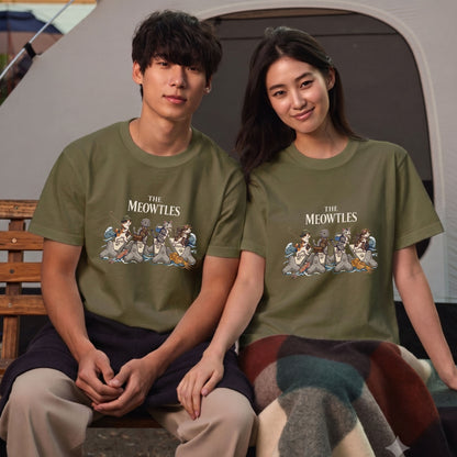 THE MEOWTLES 釣り猫 Tシャツ | CASTMODE