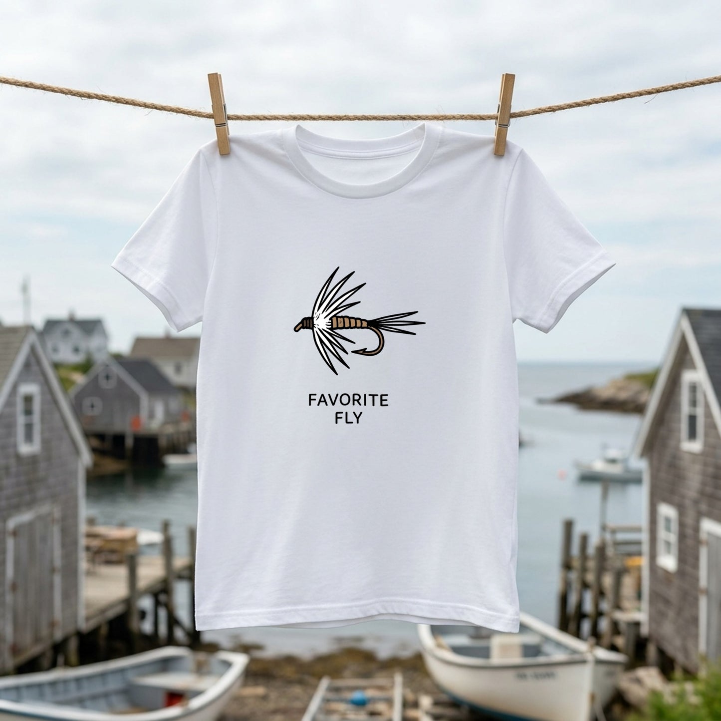Tシャツ | Favorite Fly フライフィッシングデザイン | CASTMODE