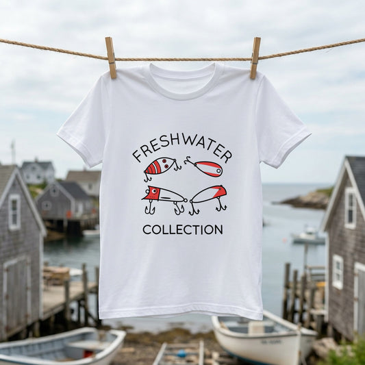 淡水ルアーコレクション Tシャツ | 釣り好き・バス釣り・フィッシング・アウトドア・おしゃれに人気