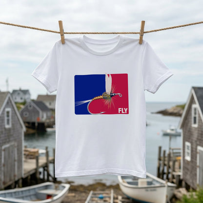 フライフィッシングアートTシャツ｜CASTMODE