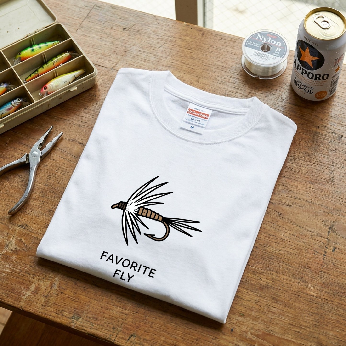 Tシャツ | Favorite Fly フライフィッシングデザイン | CASTMODE