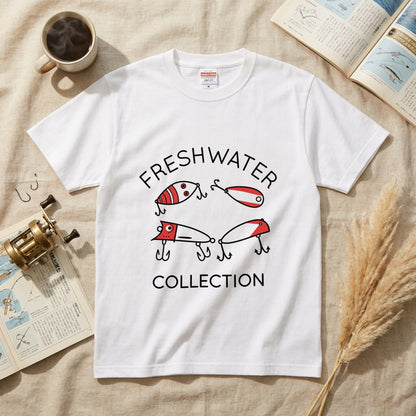 淡水ルアーコレクション Tシャツ | 釣り好き・バス釣り・フィッシング・アウトドア・おしゃれに人気