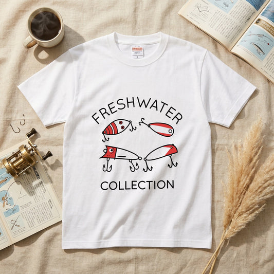 淡水ルアーコレクション Tシャツ | 釣り好き・バス釣り・フィッシング・アウトドア・おしゃれに人気