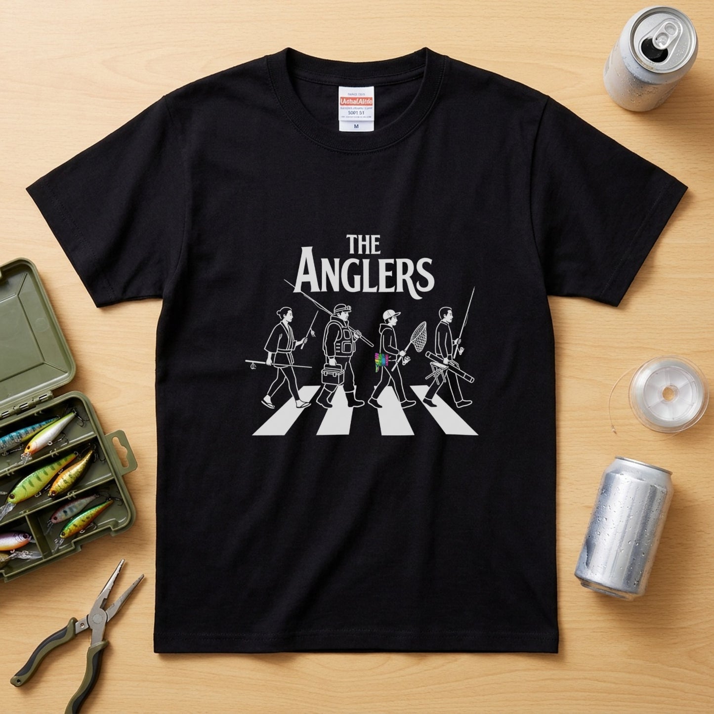 THE ANGLERS 橫断歩道 Tシャツ2 ｜ CASTMODE