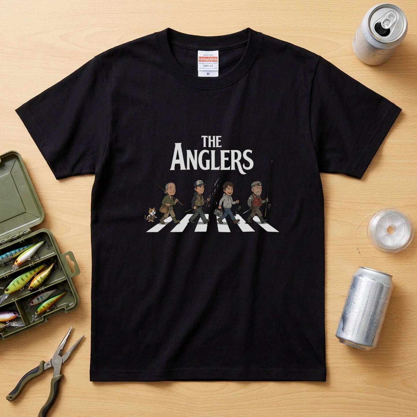 THE ANGLERS 橫断歩道 Tシャツ ｜ CASTMODE