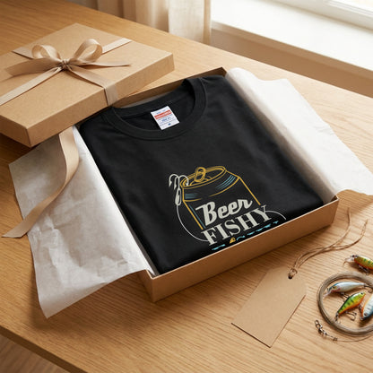 【Beer Fishy Fishy】ビールと釣りTシャツ | CASTMODE