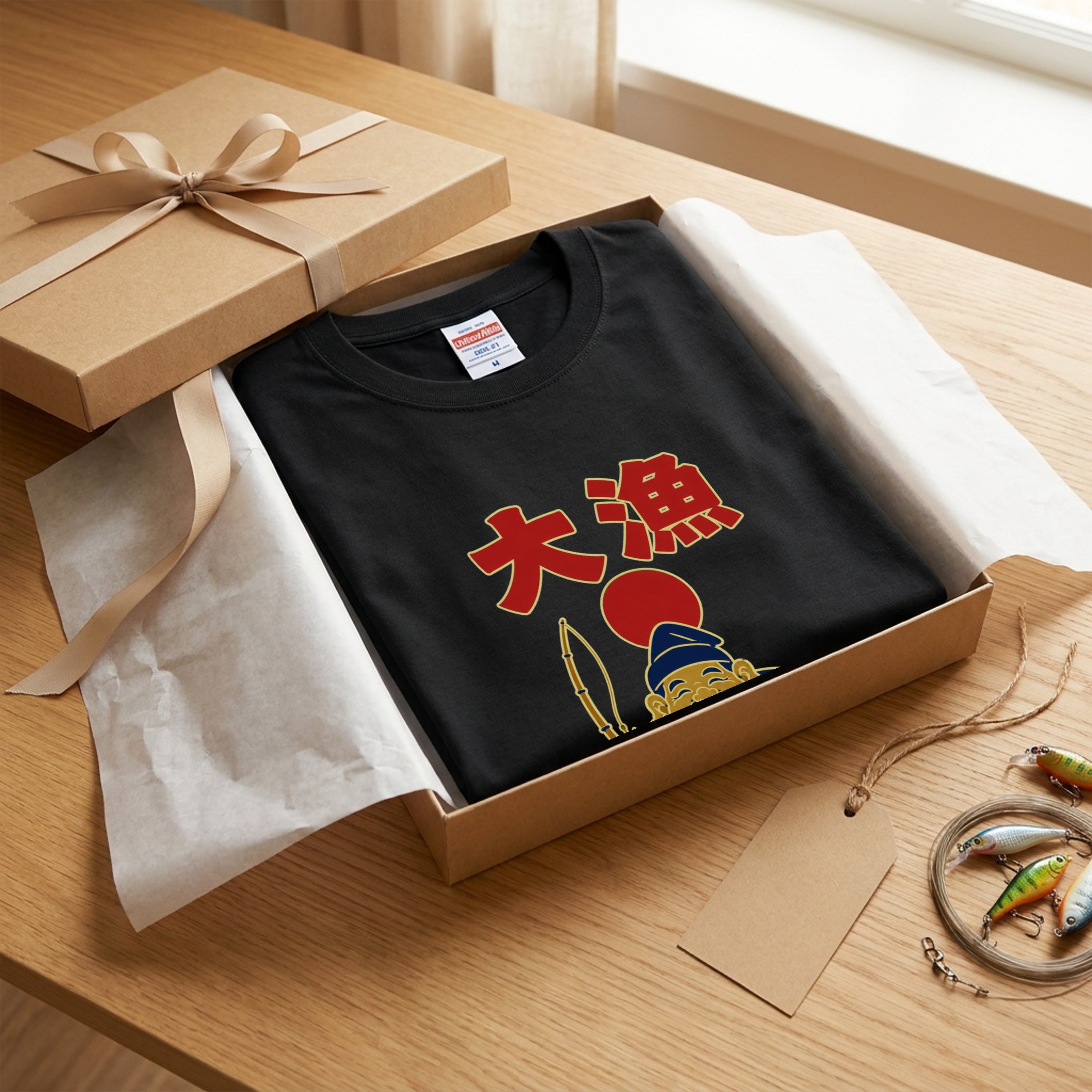 大漁旗 恵比寿と鯛Tシャツ｜父の日ギフト | CASTMODE – Castmode