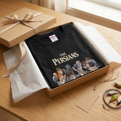 THE PERSIANS 釣りペルシャ猫Tシャツ | CASTMODE