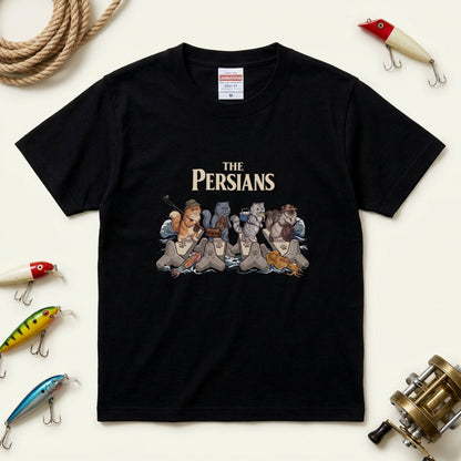 THE PERSIANS 釣りペルシャ猫Tシャツ | CASTMODE